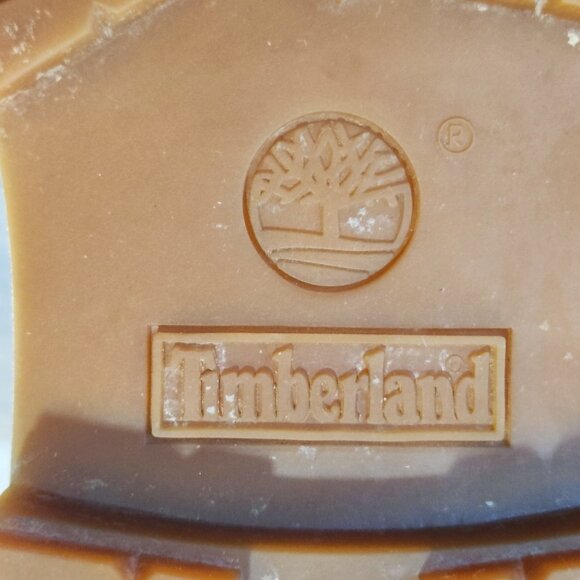 Timberland Insulated Lace Up Combat Boots Sz 7 Grey Silver Leather Retro Booties - Picture 7 of 14